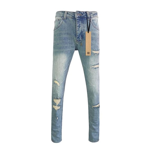Ksubi Ripped Patch Skinny Jeans